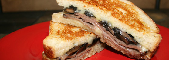Portobello Grilled Cheese