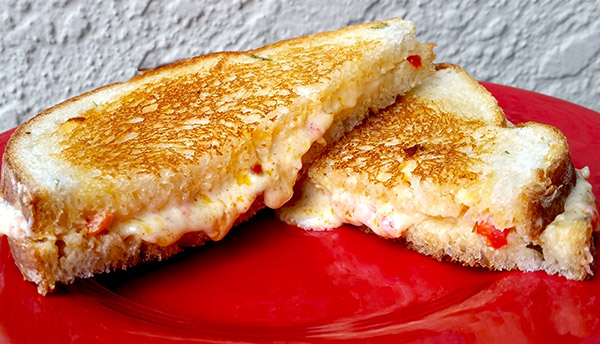 Pimento grilled cheese