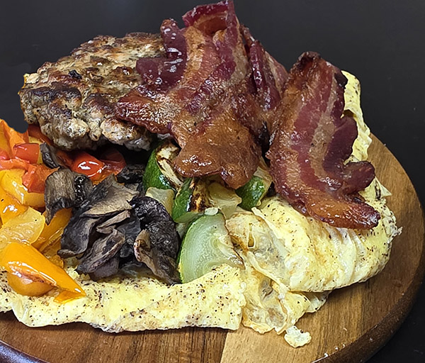Keto Omelet Bowl