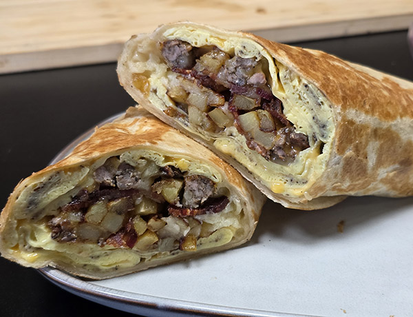Panzon Breakfast Burrito