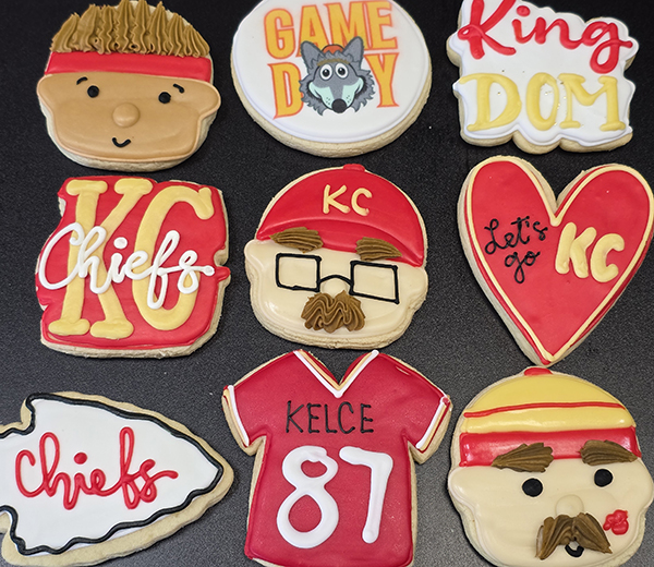 chiefs sugar cookies
