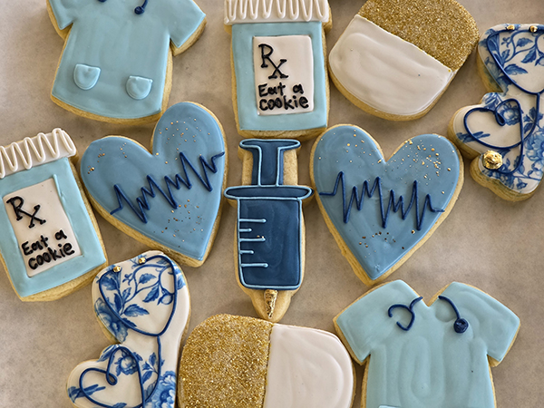 Nurses Day Sugar Cookies