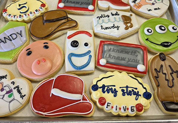 Toy Story Sugar Cookies