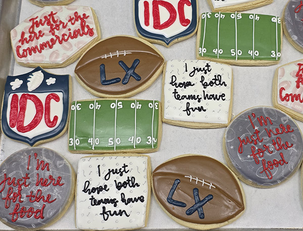 super bowl sugar cookies