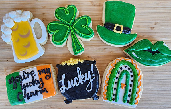 St Patricks Day Sugar Cookies