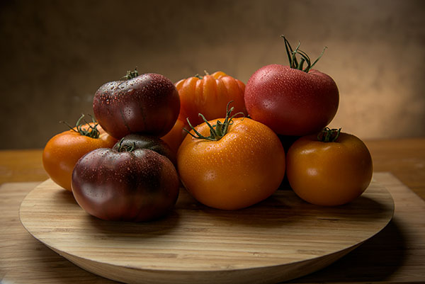 Heirloom tomatoes, best regards